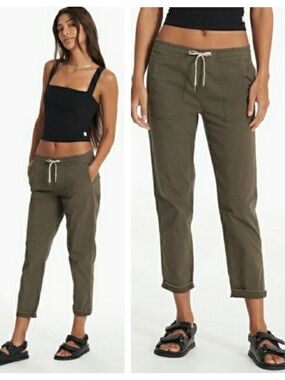 Vuori Ripstop Pants Dark Oregano Green Size Medium
